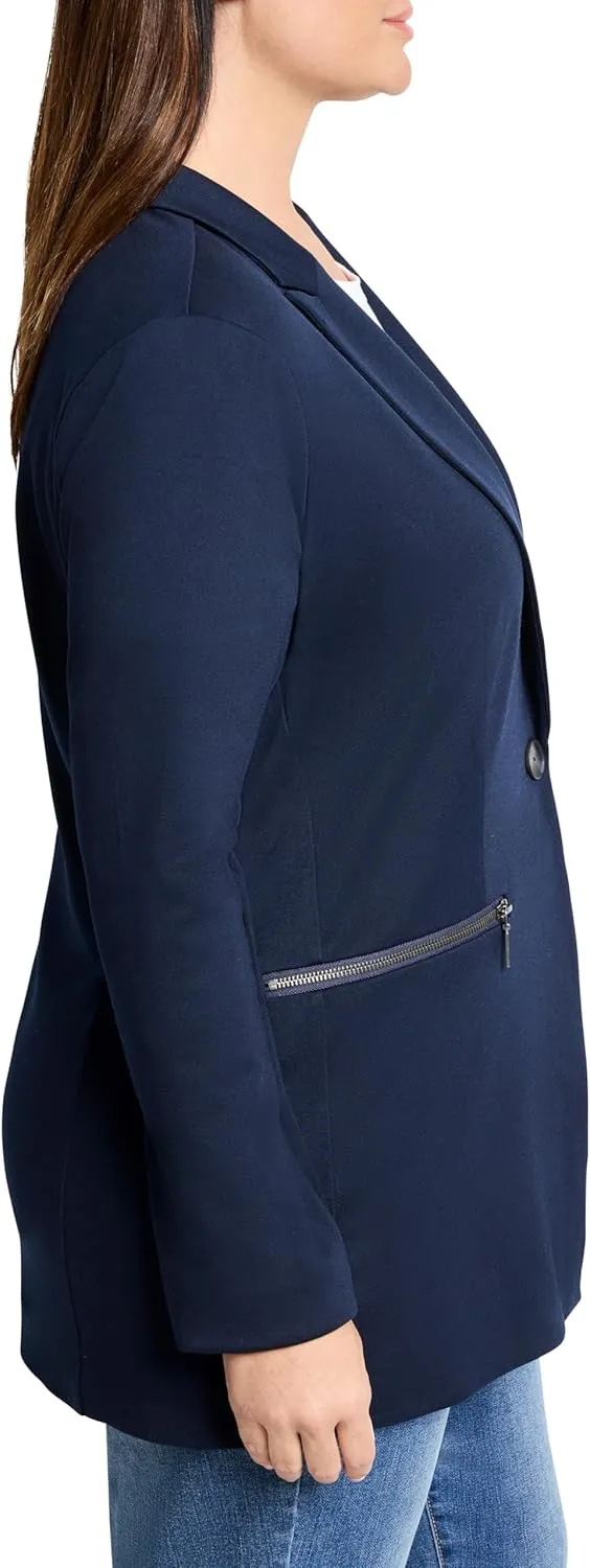 NIC ZOE Women's Ponte Zip Jacket