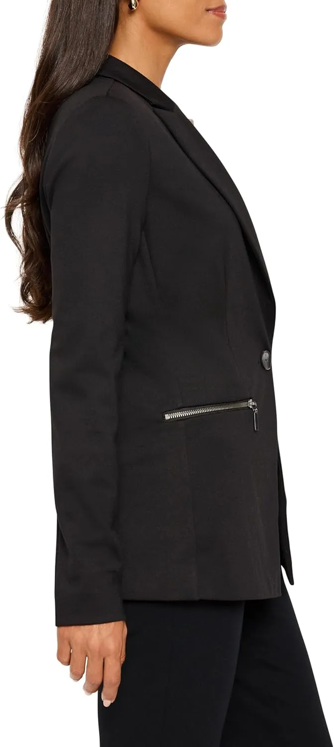 NIC ZOE Women's Ponte Zip Jacket