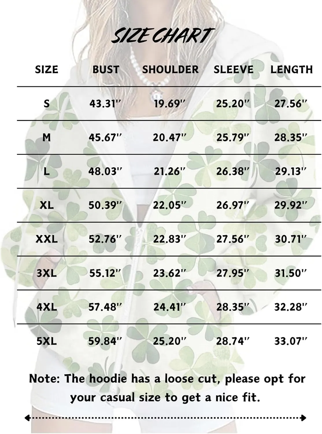 Oversized Zip Up Hoodie for Women St Patricks Day Sweatshirts 2025 Spring Casual Long Sleeve Shamrock Outfits