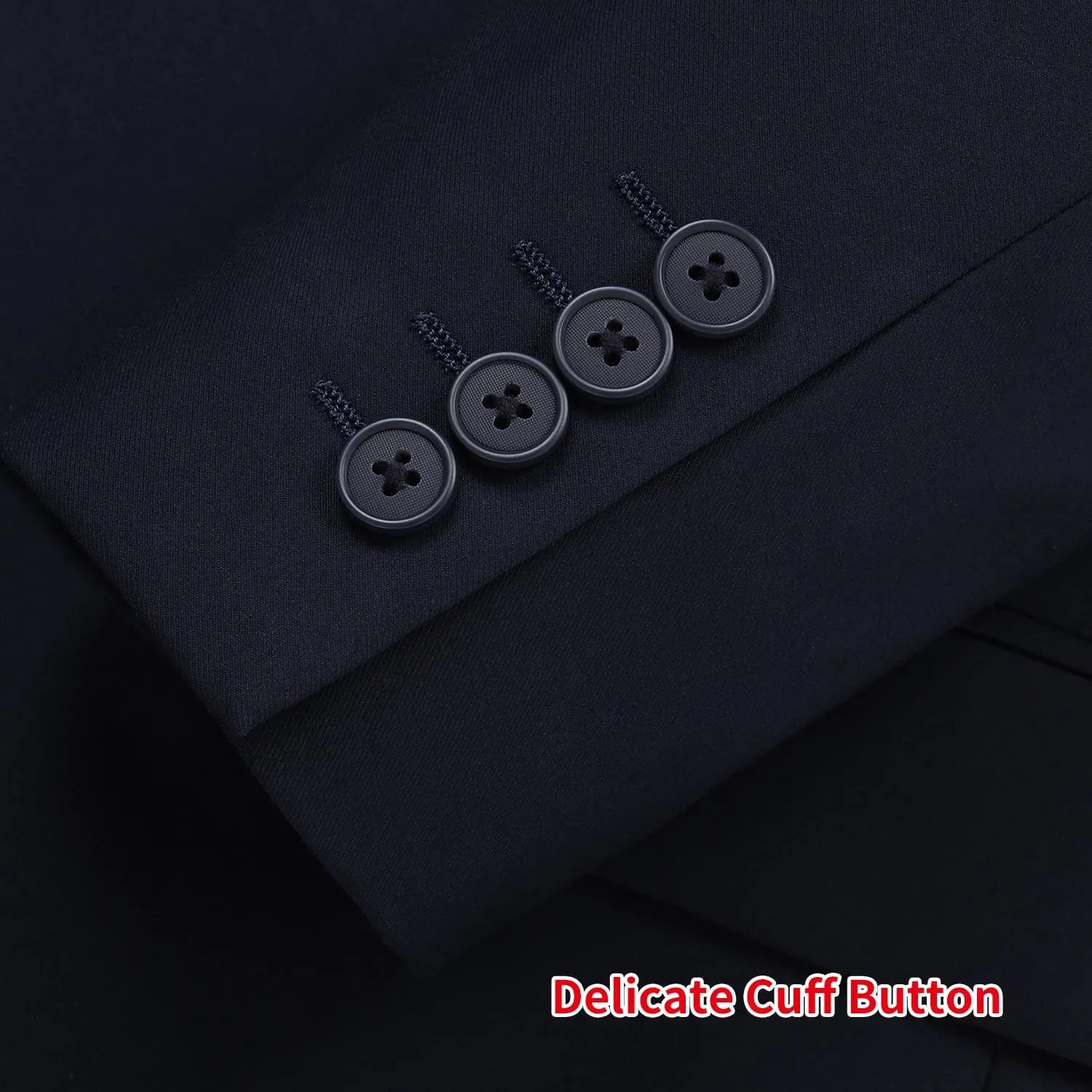 P&L Men's Suit Separates Classic Fit Flat Front Dress Pants & Formal Suit Jacket