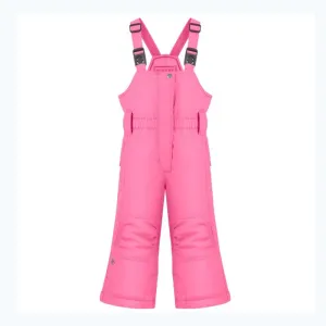 Poivre Blanc Girls Ski Bib Pants - Lolly Pink