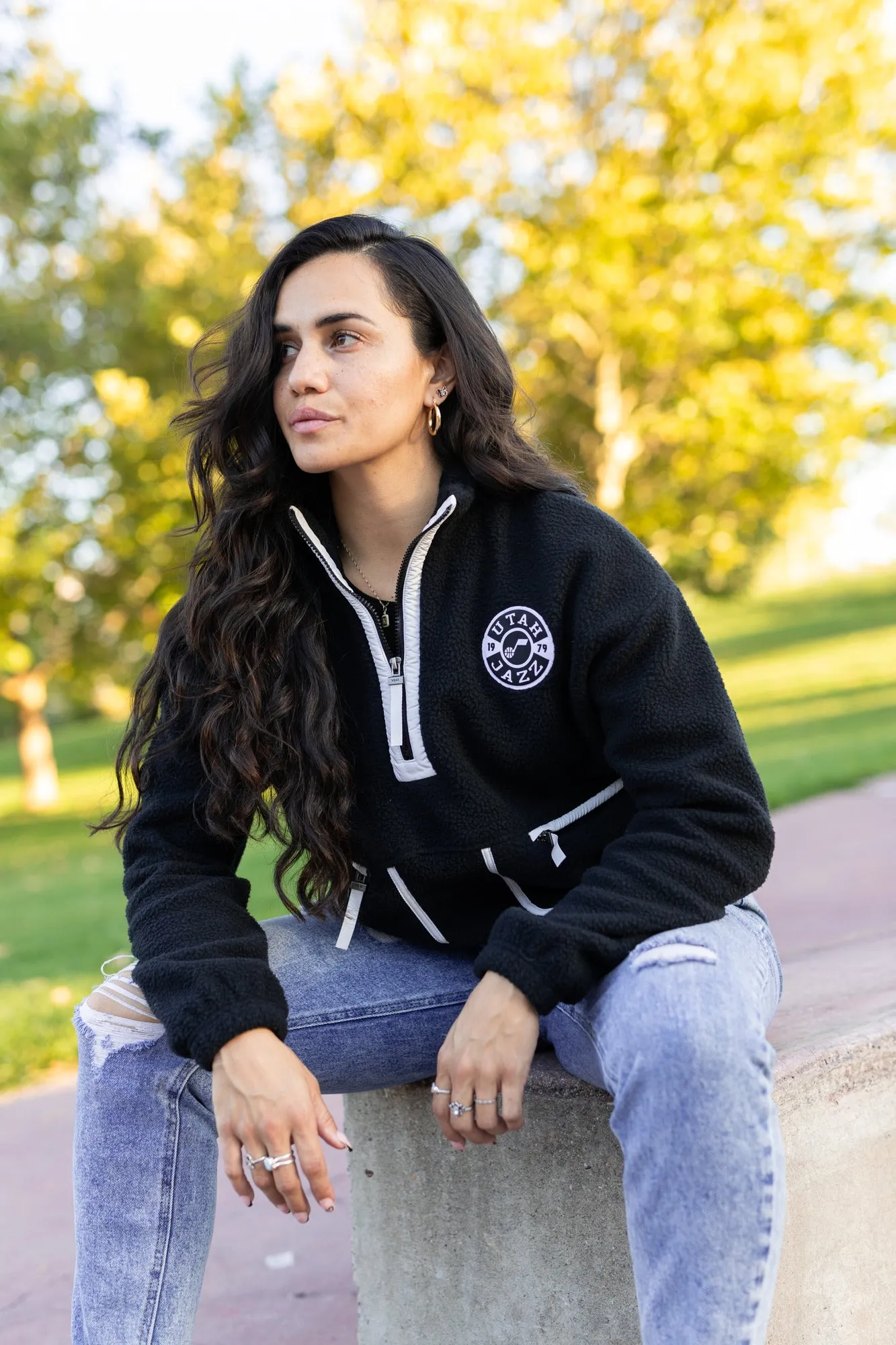 Polar Fleece 1/2 Zip - Black - Wear
