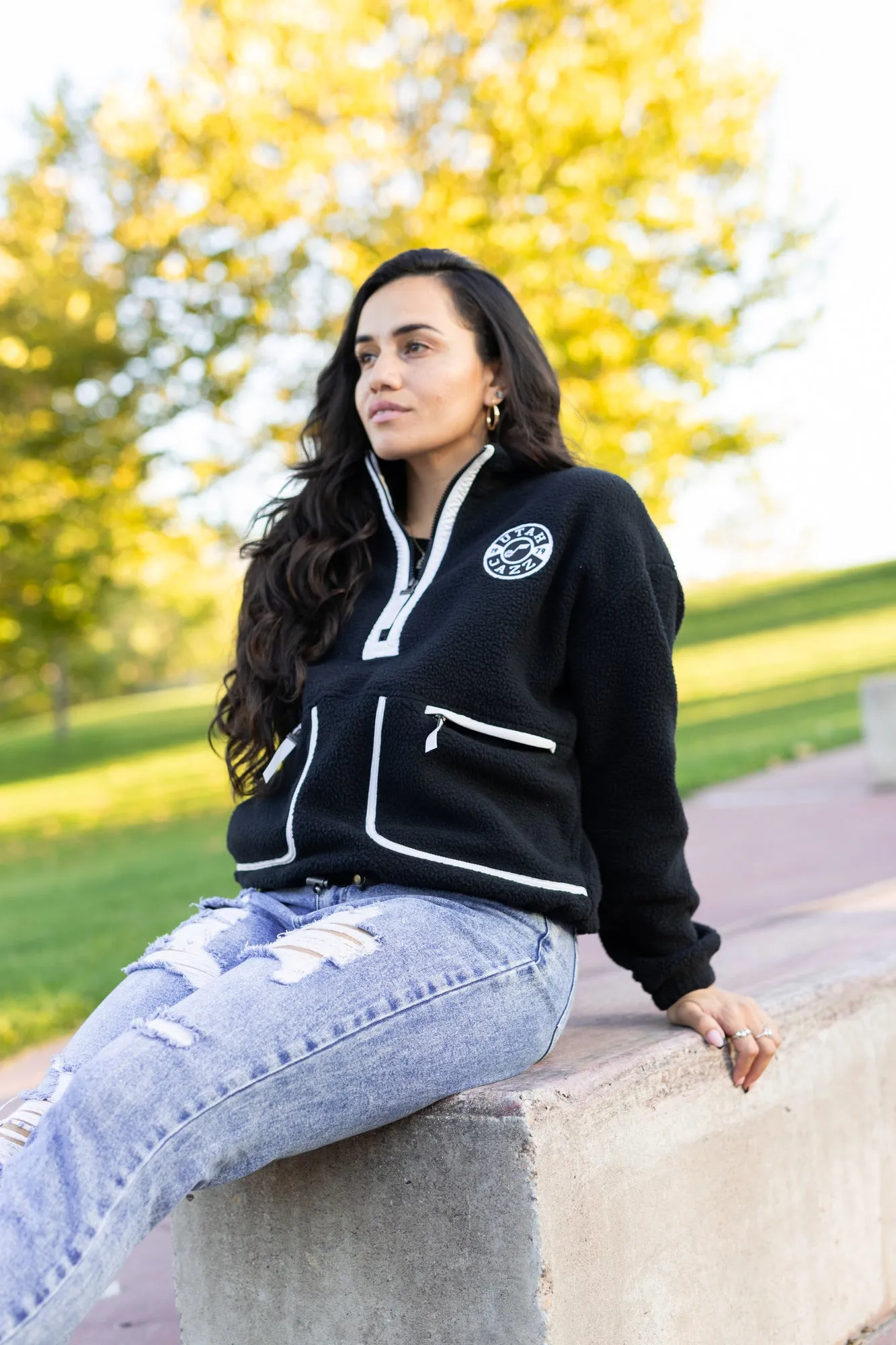 Polar Fleece 1/2 Zip - Black - Wear