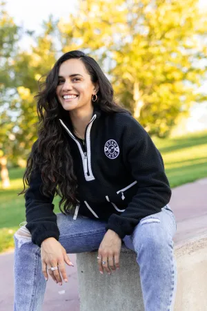 Polar Fleece 1/2 Zip - Black - Wear