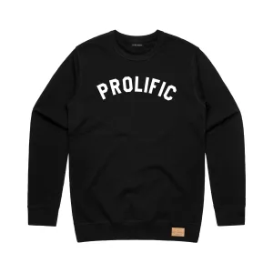 Prolific Crew Neck - Black