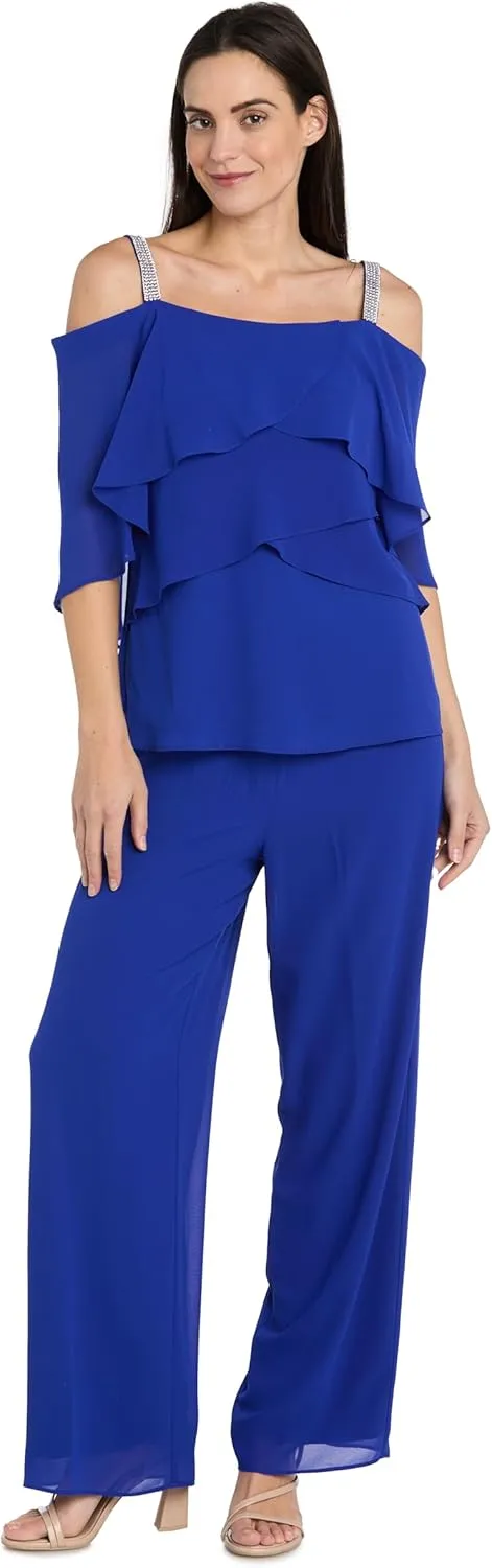 R&M Richards Women's 2PC Elegant Pant Set