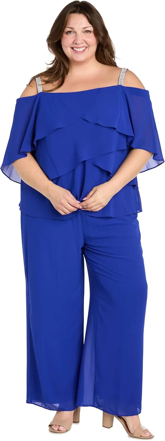 R&M Richards Women's 2PC Elegant Pant Set