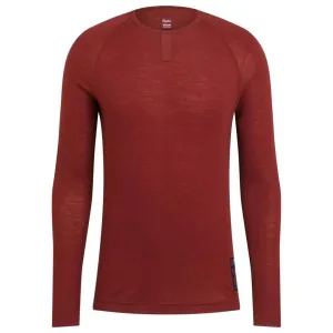 RAPHA Merino Base Layer Long Sleeve - FBF Brick