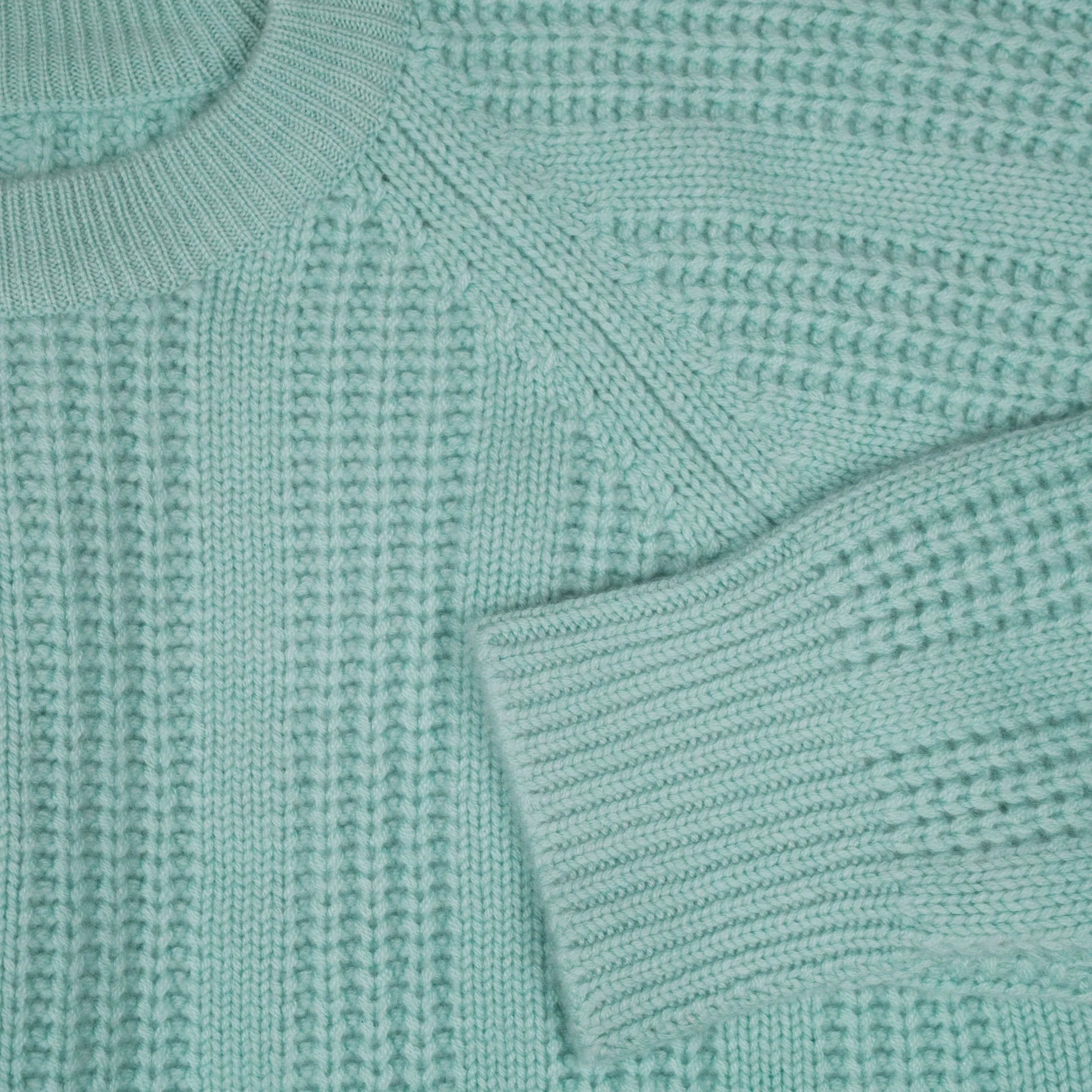 Relaxed Chunky Rib Cashmere Sweater