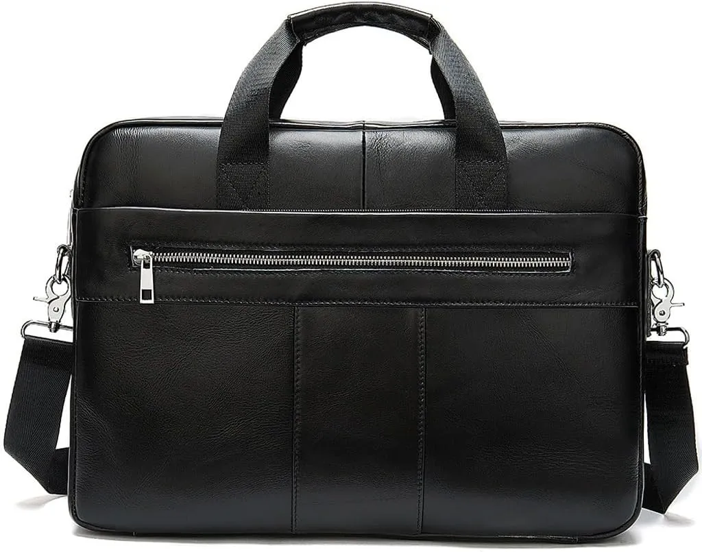 Retro Men's Briefcase Light Business Tote Men's Computer Bag Business Bag