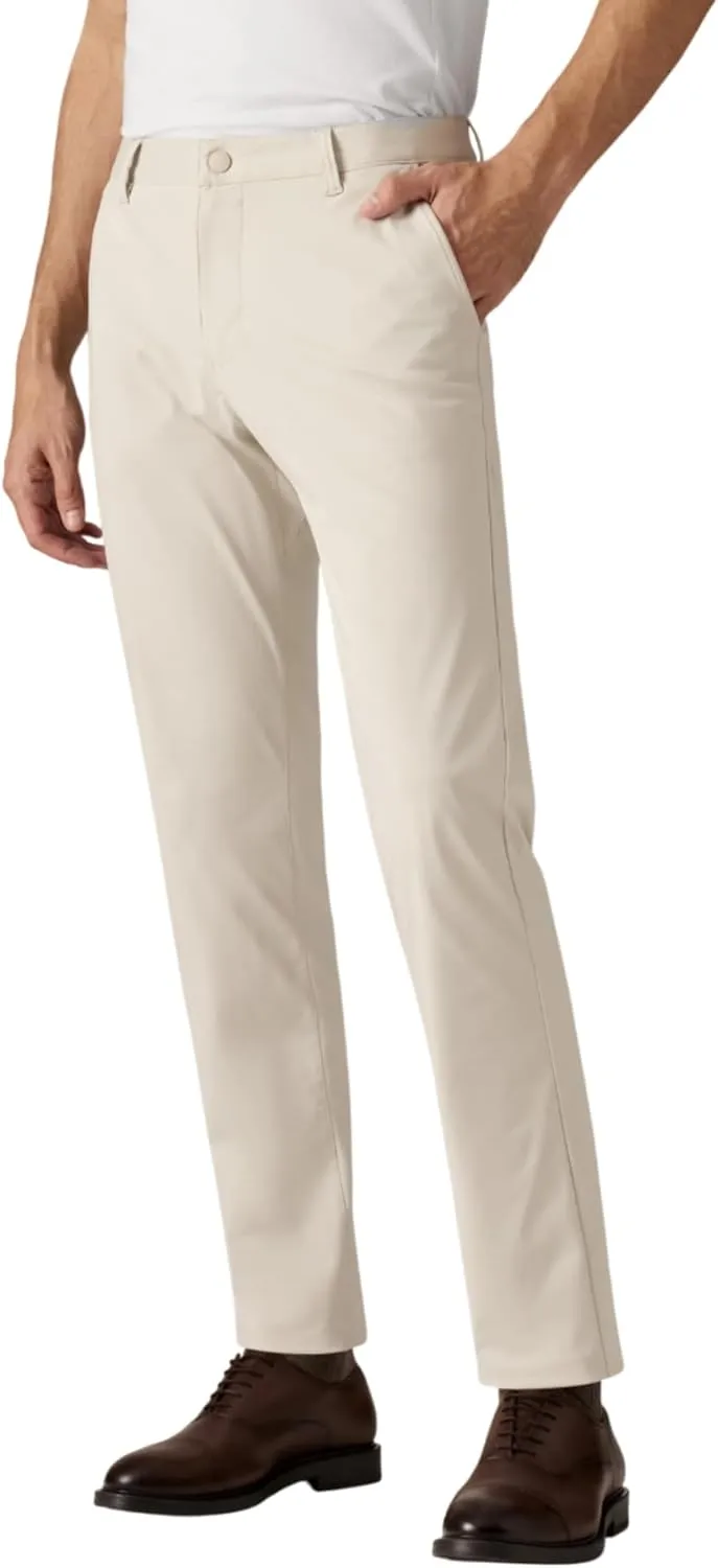 Rhone Commuter Pants for Men, Classic-Fit Mens Dress Pants, Machine Washable, Wrinkle Resistant, Stretch Straight Leg Casual