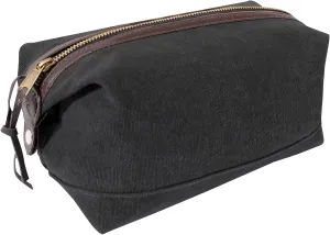 Rothco Canvas & Leather Travel Kit (Charcoal Grey)