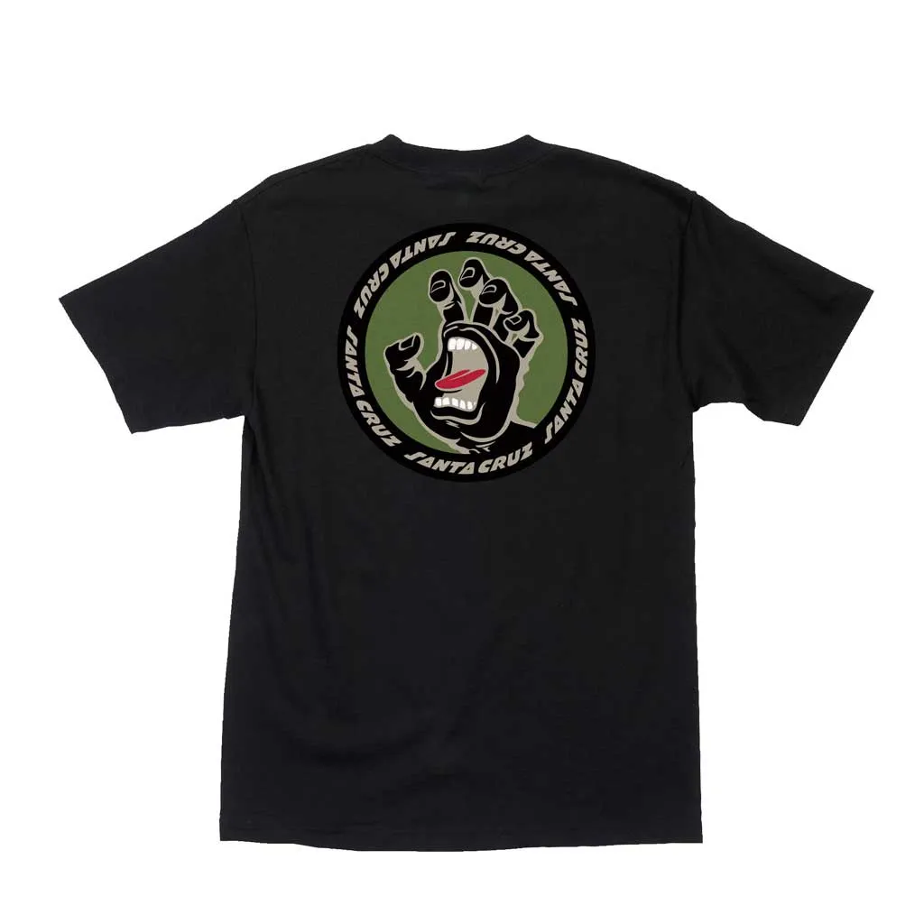 Santa Cruz Screaming Insigna S/S Tee - Black
