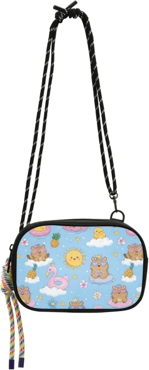 senya Cell Phone Purses Small Crossbody Bags Handbag Wallet for Women Mini Shoulder Bag Summer Duckling Pattern