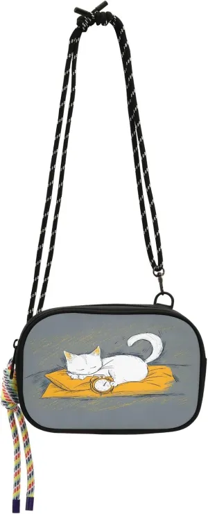 senya Cell Phone Purses Small Crossbody Bags Handbag Wallet for Women Mini Shoulder Bag White Cat