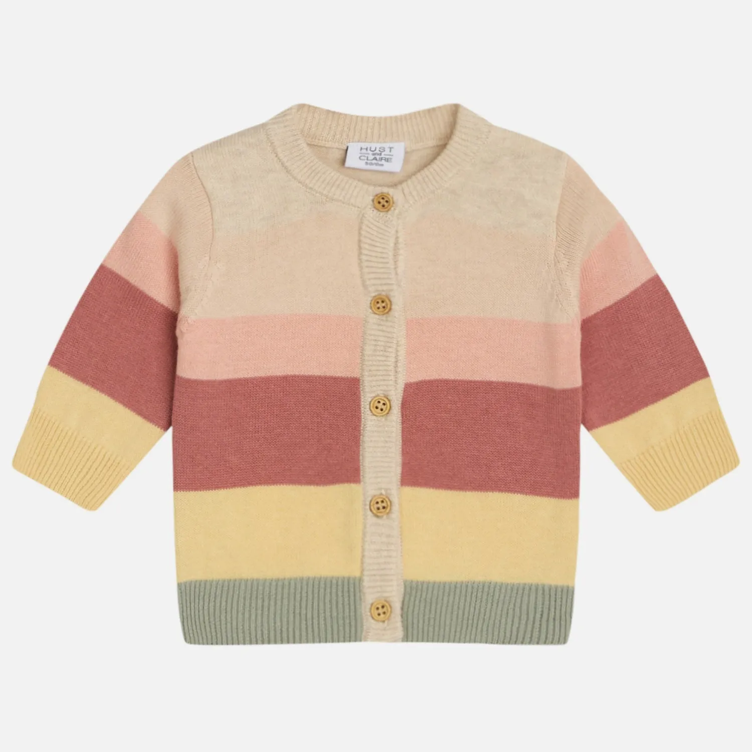 Soft Rose | Baby Cardigan | Organic Cotton