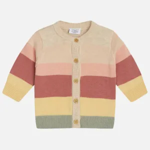 Soft Rose | Baby Cardigan | Organic Cotton