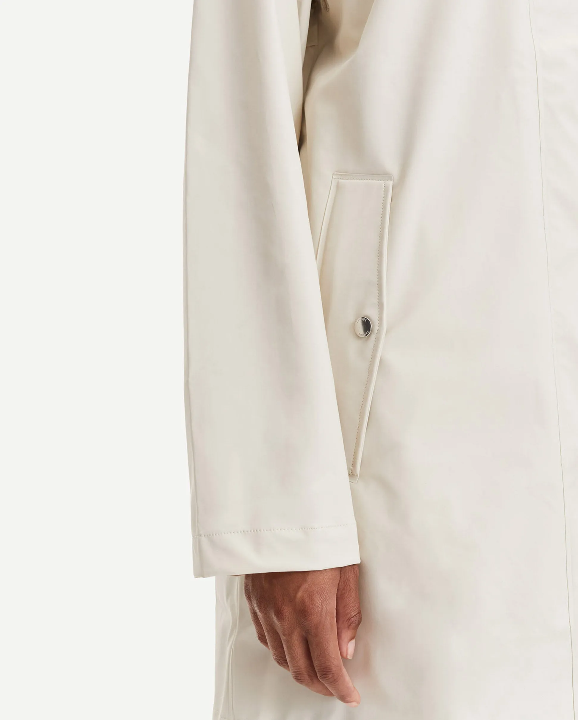 STALA RAIN JACKET 7357 / WARM WHITE