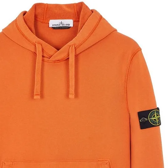 Stone Island Classic Orange Hoodie