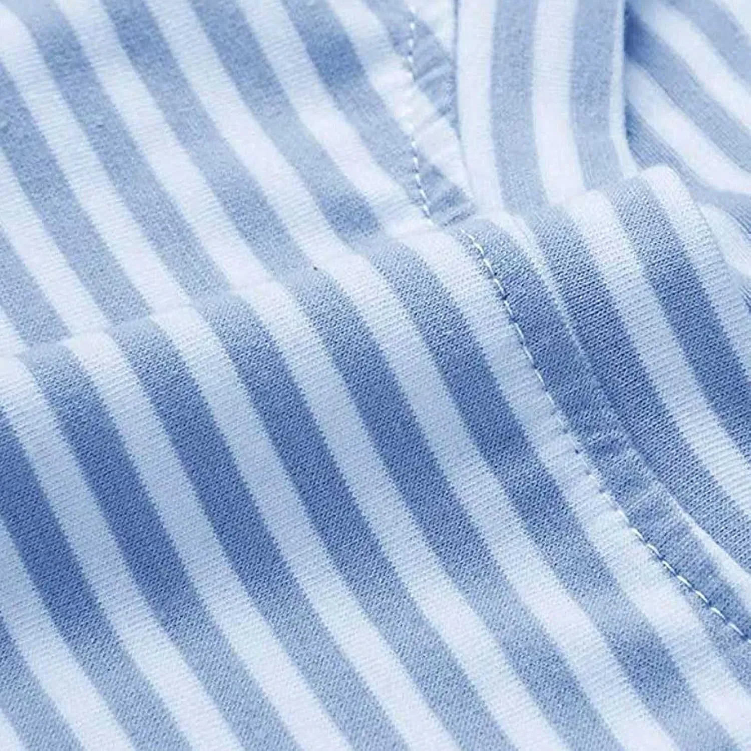 Striped Dress For Women Summer Short Sleeve Crewneck Dress Basic Solid Tie Waist Office T Shirt Dress With Pockets