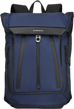 The Frenchie Co. Work/Travel Speed Backpack, Expandable (23-30L) Laptop Backpack with Anti-Theft Magnetic Closure, Made of Ballistic Nylon