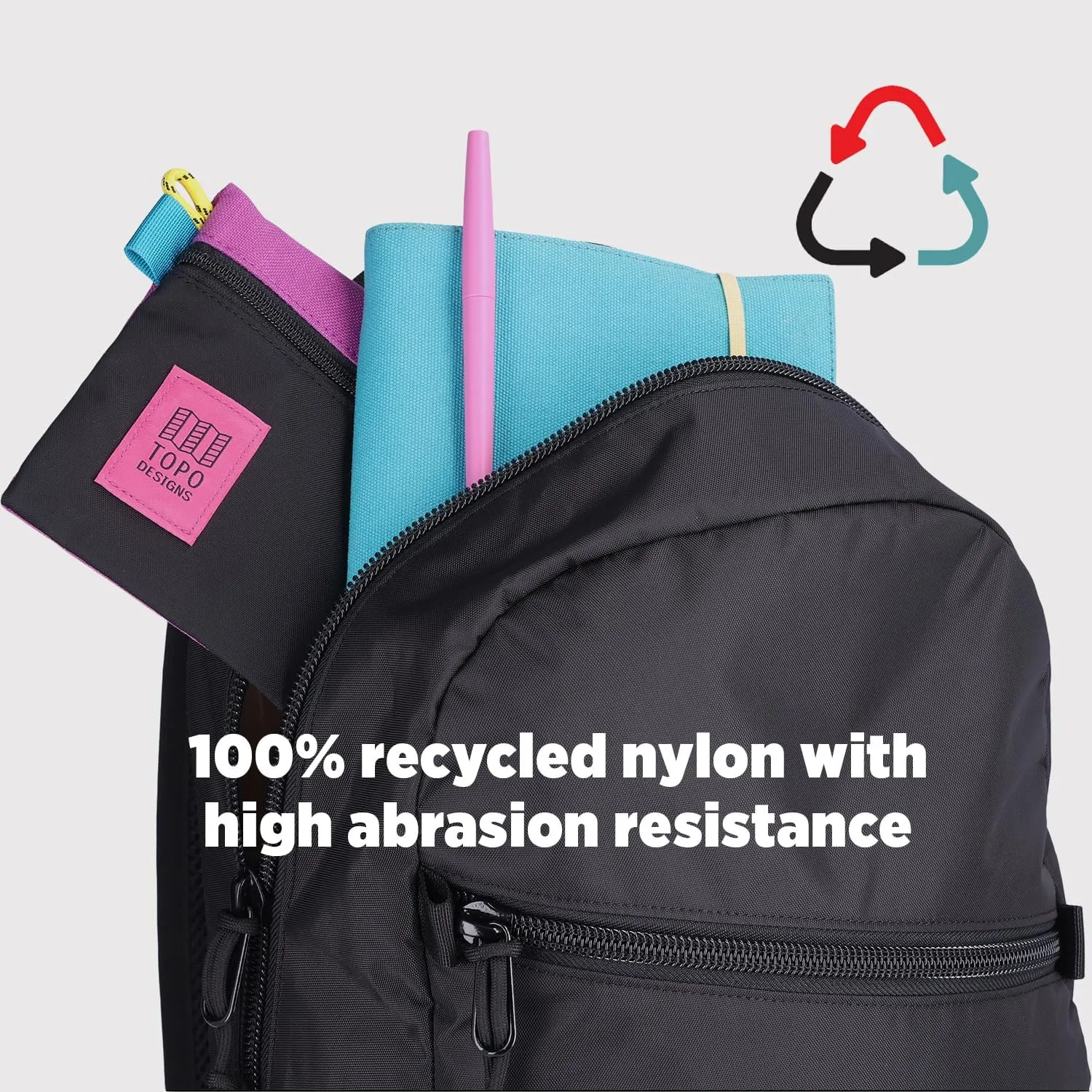 Topo Designs Light Pack, Navy/Multi, One Size