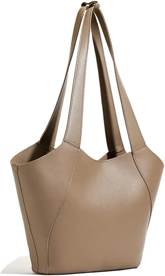 Tote Bag for Women 2025 PU Leather Underarm Shoulder Purses Work Travel Hobo Handbags Top Handle Bag with Small Bag