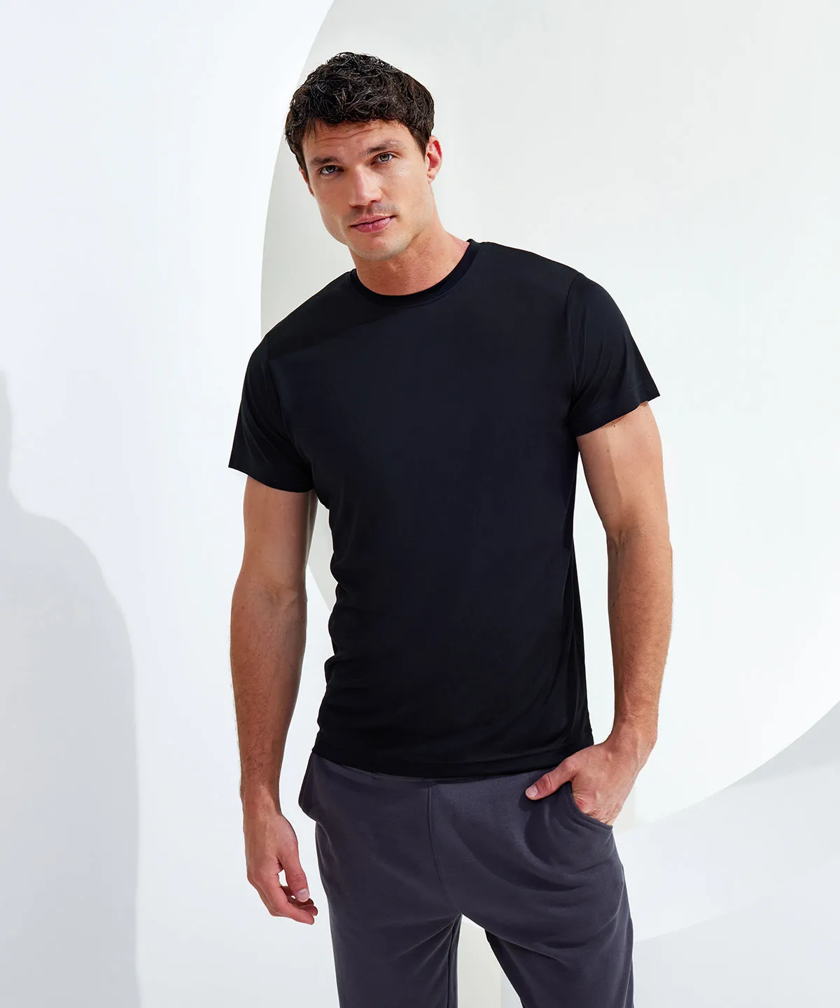 TriDri® performance t-shirt | Dusk Blue Melange
