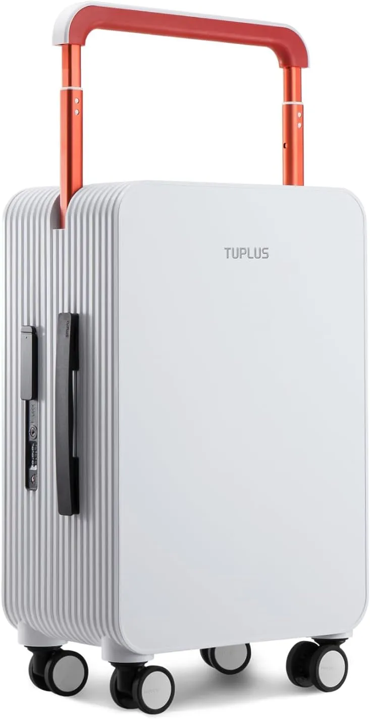 TUPLUS Suitcase ABS Hard Shell 4 Spinner Wheels, Balance Series
