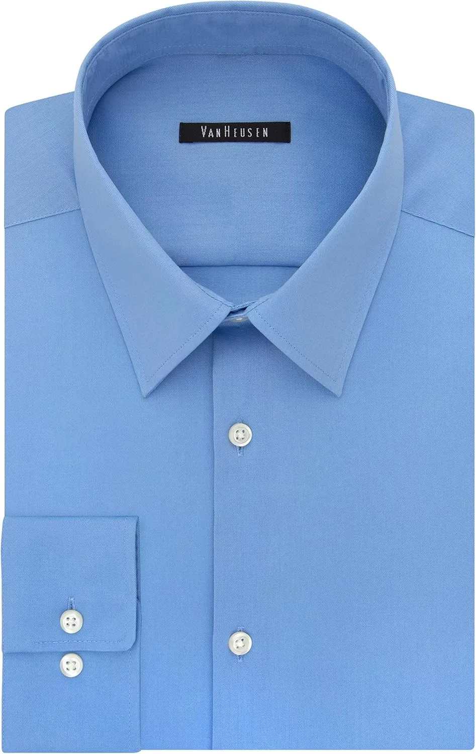 Van Heusen Men's Slim Fit Flex Collar Stretch Solid Dress Shirt - Amazon Exclusive