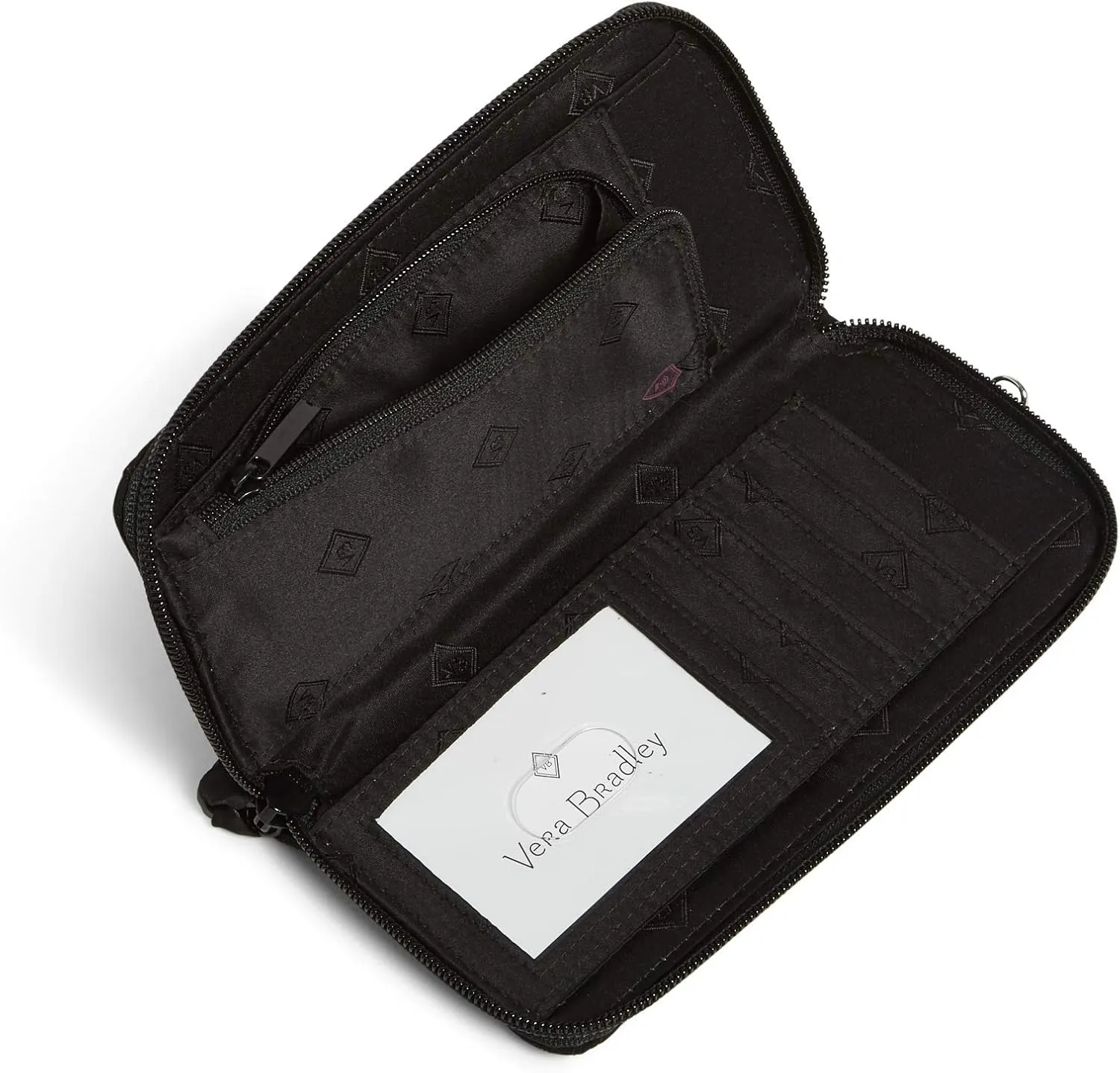 Vera Bradley Women's Microfiber Bifold Wallet with RFID Protection