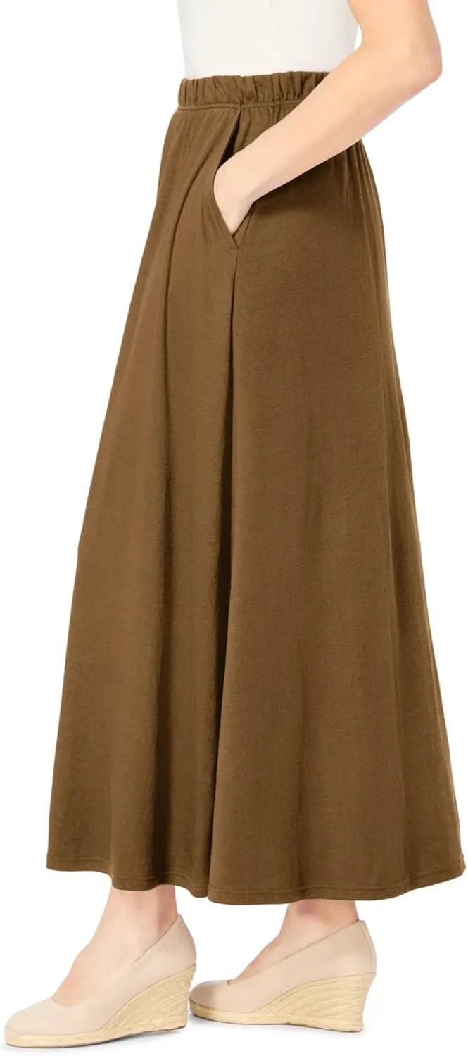 Woman Within Plus Size 7-Day Maxi Skirt