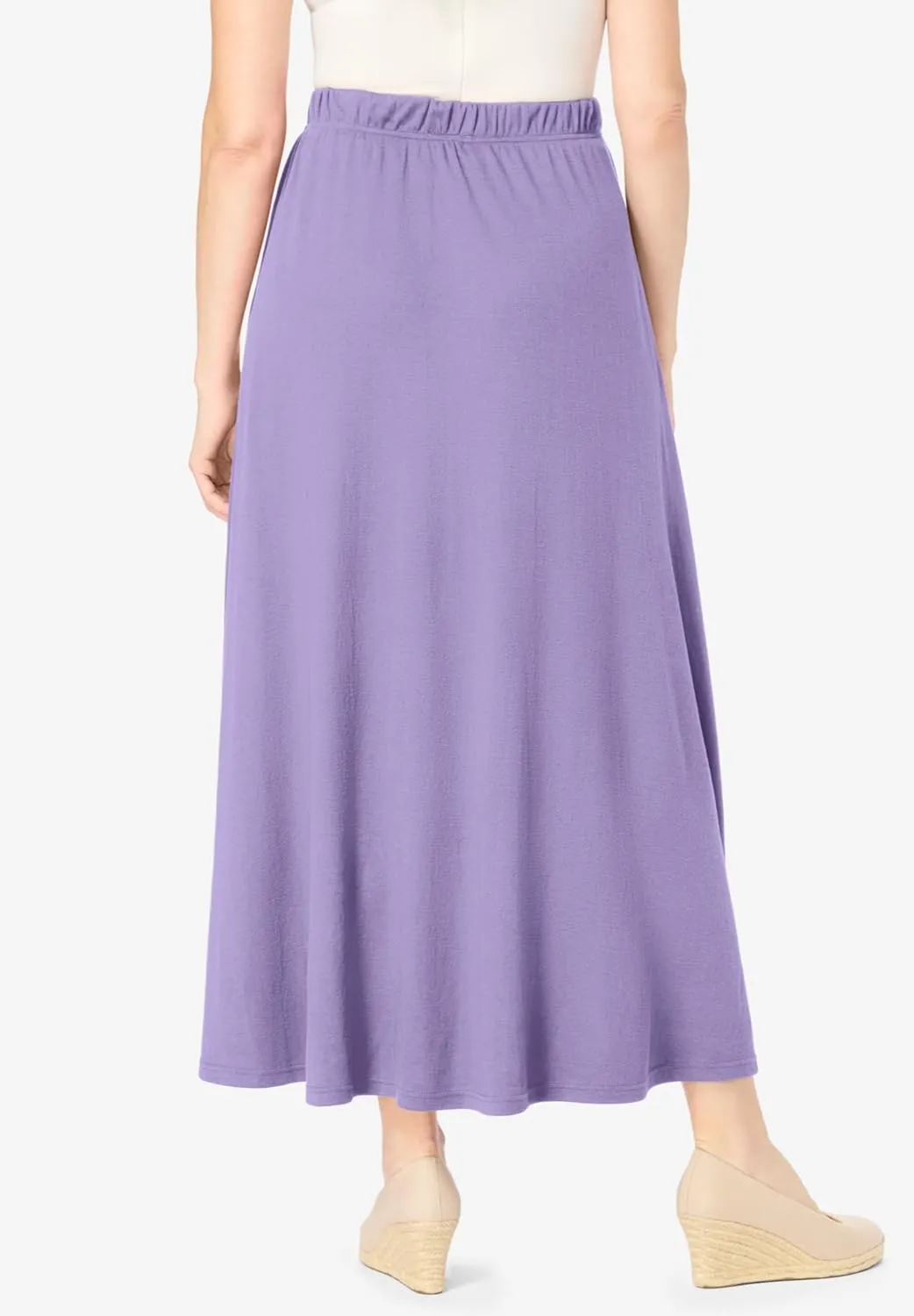 Woman Within Women's Plus Size 7-Day Maxi Skirt