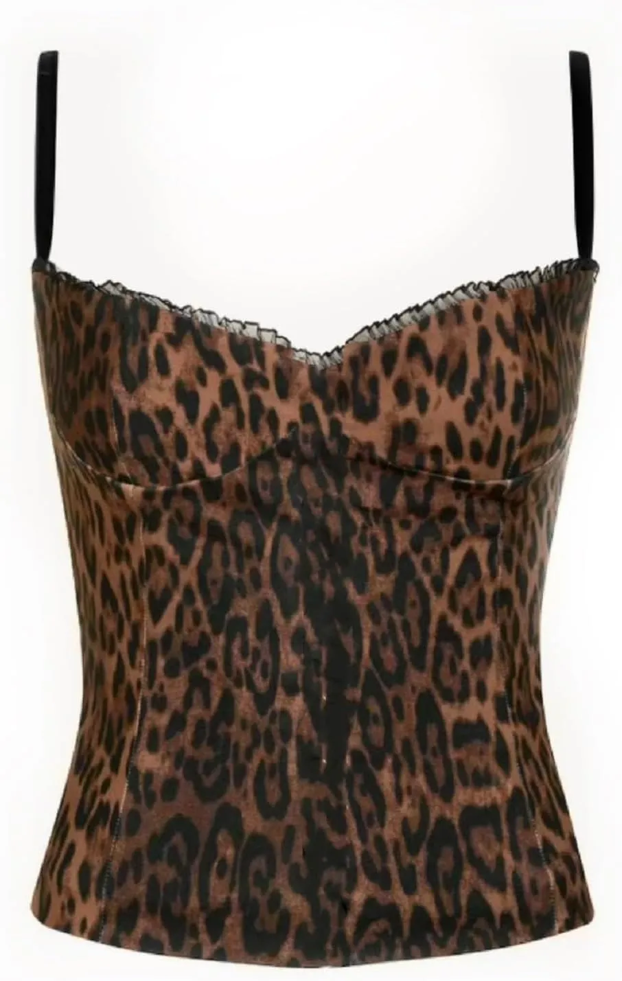 Women Cheetah Print Tank Top Sexy Y2k Leopard Camisole Crop Shirts Vintage Going Out Streetwear