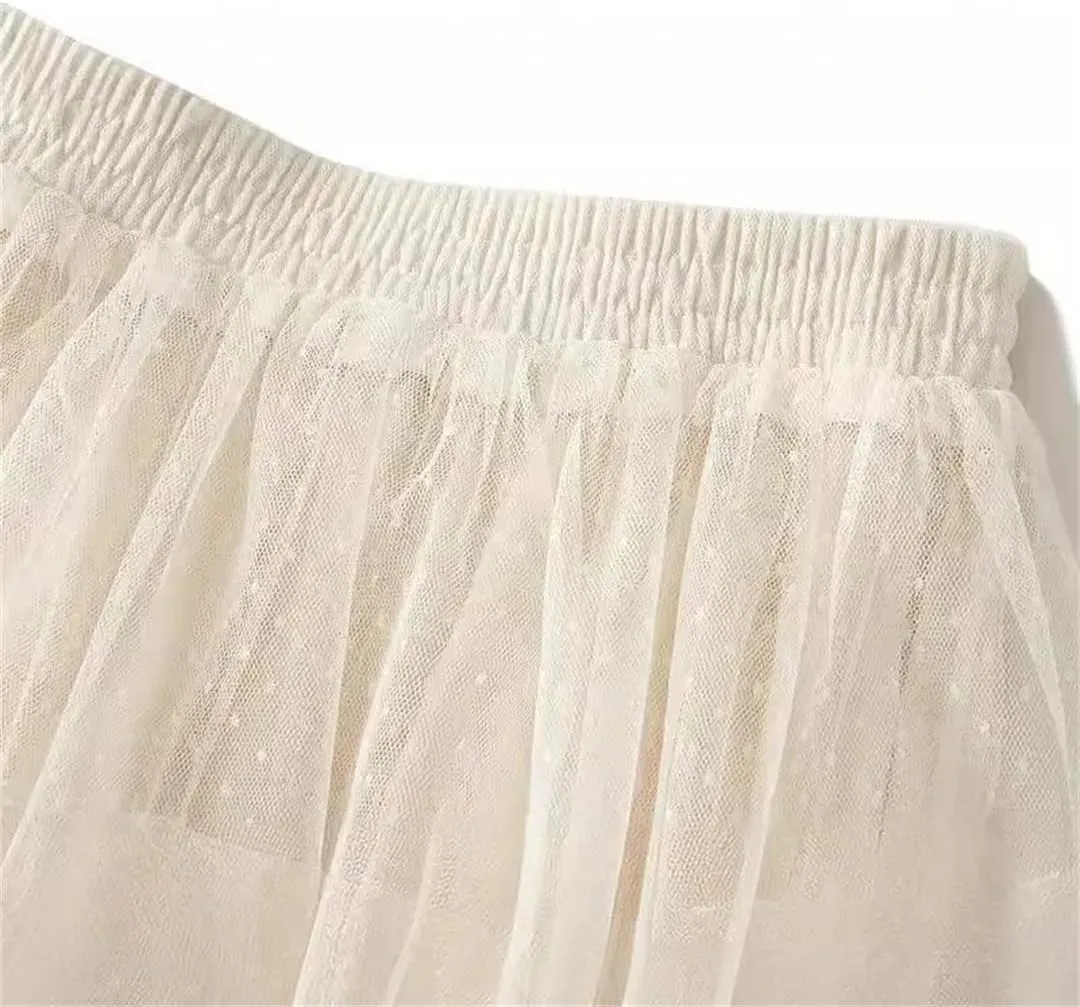 Women's High Waisted Slim Long Skirt Midi Long Fairy Skirt