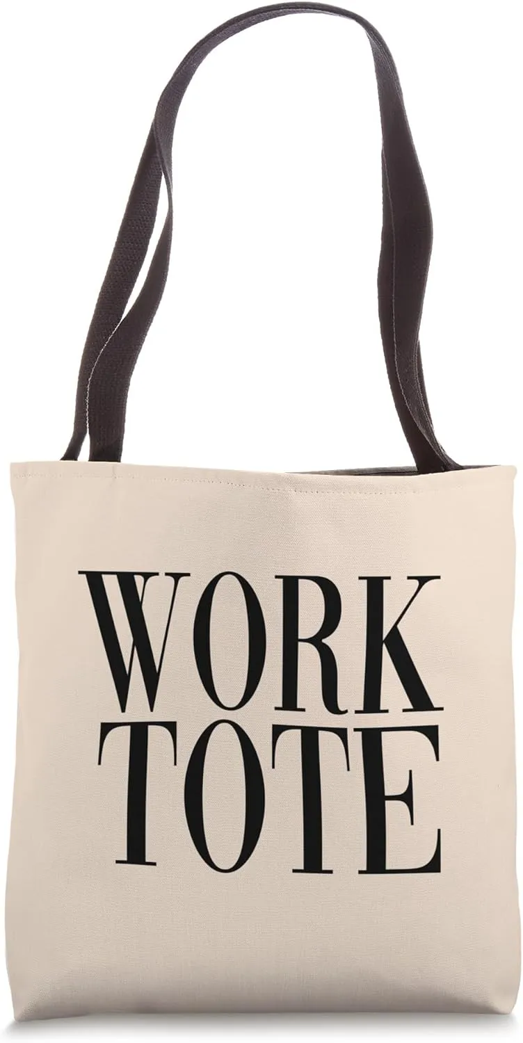 Work Tote Bag Women NYC Subway Job Career Organization Work Tote Bag