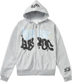 Y2K Hoodies for Women Men Unisex Teen Girls Juniors Aesthetic Hoodie Sweatshirts Streetwear Outfits