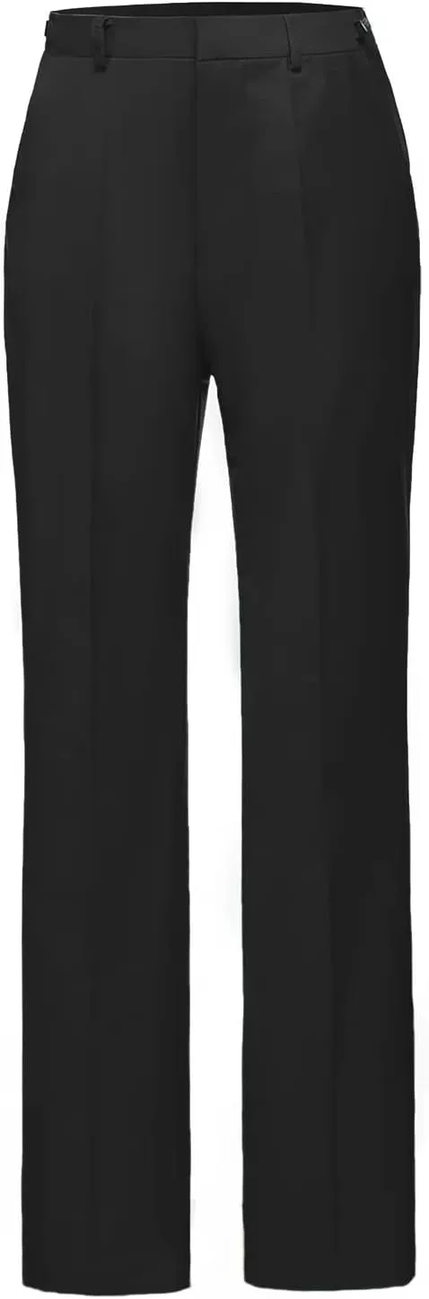 YUVUXE Women's Classic Fit Pink Solid Polyester Business Suit Set - Blazer & Pants - Working Women, Business Professionals
