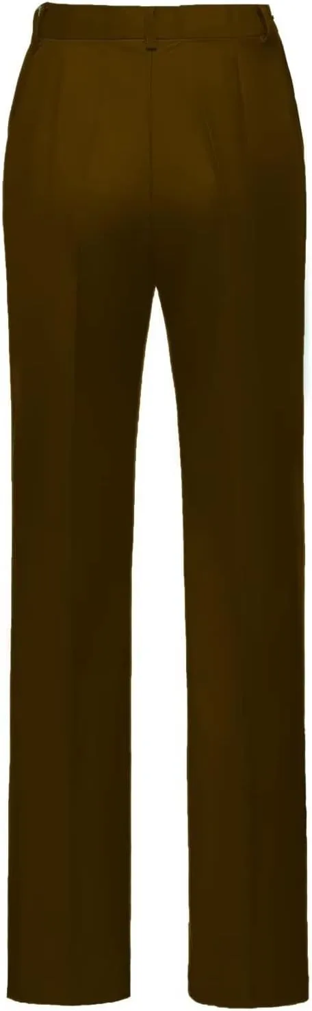 YUVUXE Women's Classic Fit Pink Solid Polyester Business Suit Set - Blazer & Pants - Working Women, Business Professionals