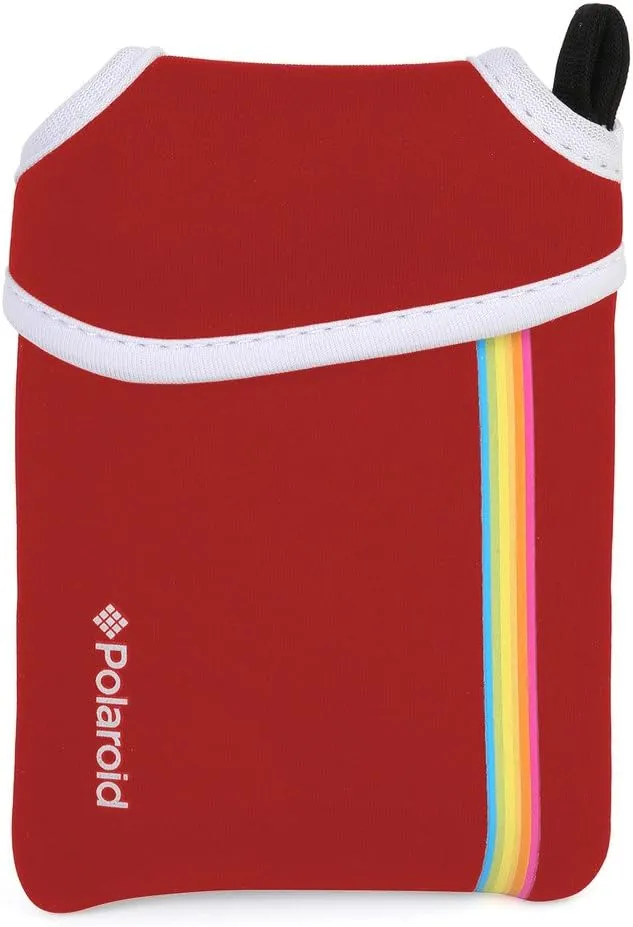 Zink Polaroid Neoprene Pouch for The Polaroid Zip Mobile Printer (Red)